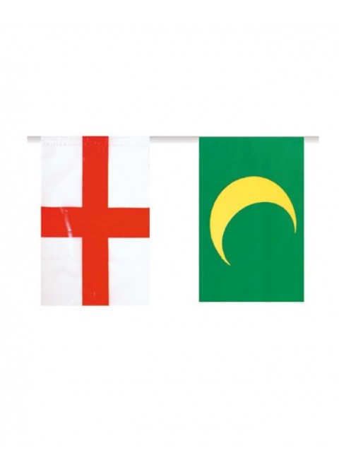 Bandera mora / cirstiana 20x30 cm 50 m. Ducaval Envios 24-48 horas