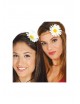 Diadema flor hippie