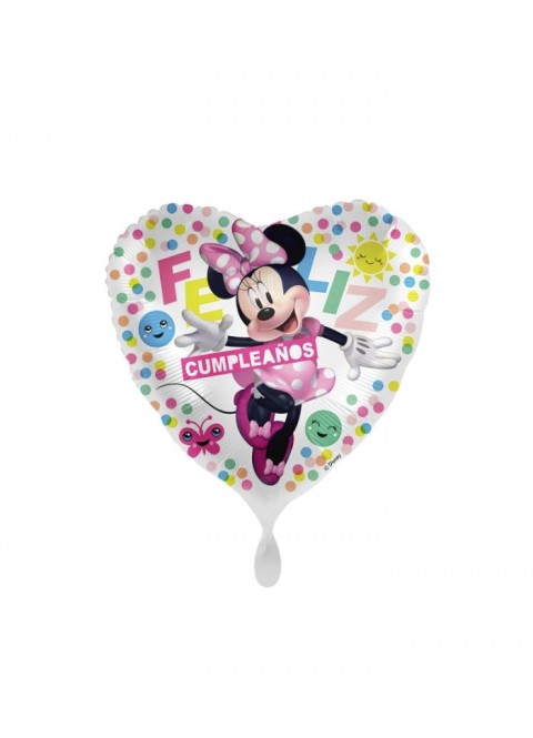Globo foil Minnie forever 45cm - Disfraces Ducaval envios 24/48 horas