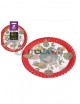 Plato llano animales granja 18cm 6ud - Disfraces Ducaval