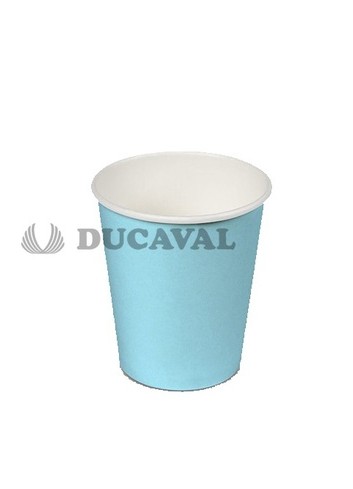 Vaso cartón azul baby 200cc 24ud - Disfraces Ducaval