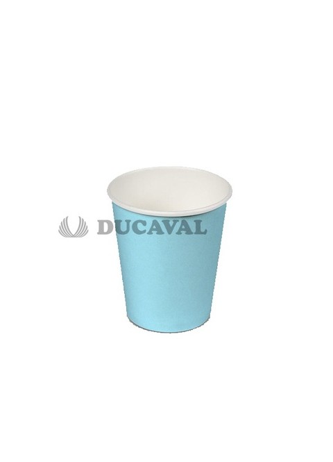 Vaso cartón azul baby 200cc 24ud - Disfraces Ducaval