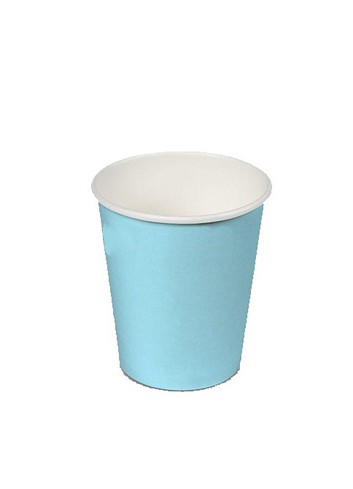 Vaso cartón azul baby 200cc 24ud - Disfraces Ducaval