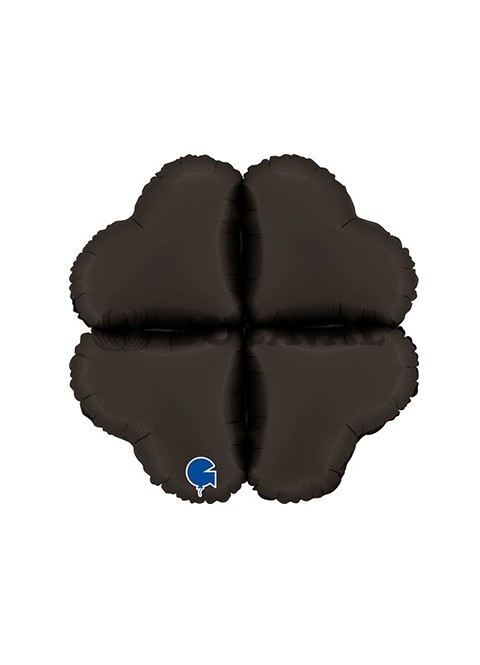 Base corazón foil maxi 24  negro satinado | Ducaval | Envíos 24/48h