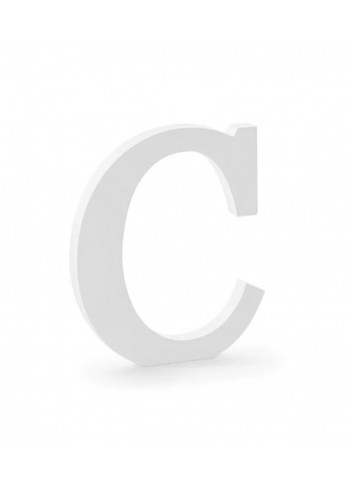 Letra C madera 15cm | Ducaval | Envíos 24/48 horas