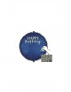 Globo foil 18" Happy Bday Personalizable Azul | Ducaval | Envías 24/48 horas 