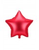Globo foil estrella roja mate | Ducaval | Envíos 24/48h