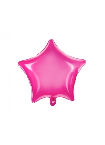 Globo foil estrella fucsia 48cm