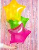 Globo foil estrella fucsia 48cm