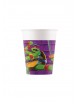 Vasos papel tortugas ninja 200cl 8u | Ducaval | Envíos 24/48 horas