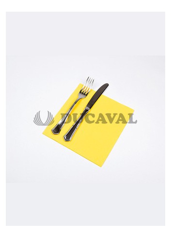 Servilleta amarilla 40x40 2c