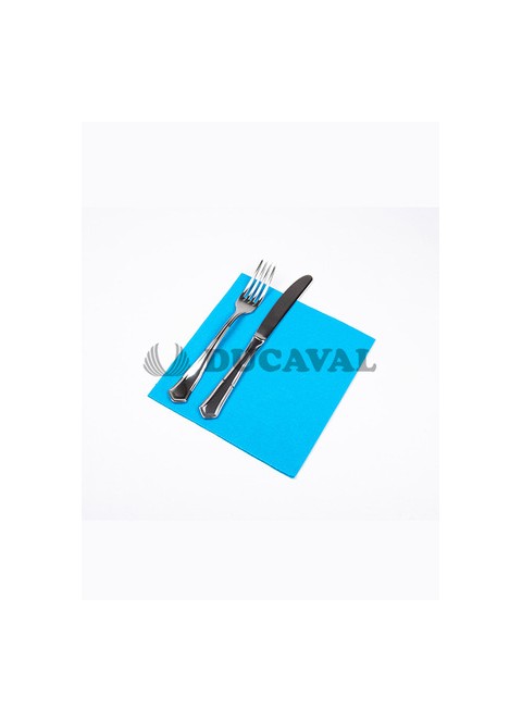 Servilletas azul turquesa 40x40 2 capas - Disfraces Ducaal