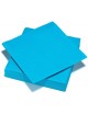 Servilletas azul turquesa 40x40 2 capas - Disfraces Ducaal