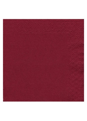 Servilletas burdeos 40x40 2 capas