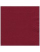 Servilletas burdeos 40x40 2 capas