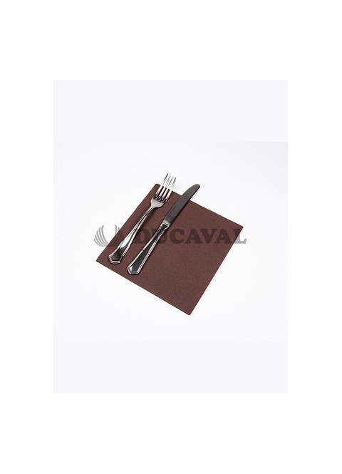 Servilletas marrón 40x40 2 capas Ducaval 24-48 horas