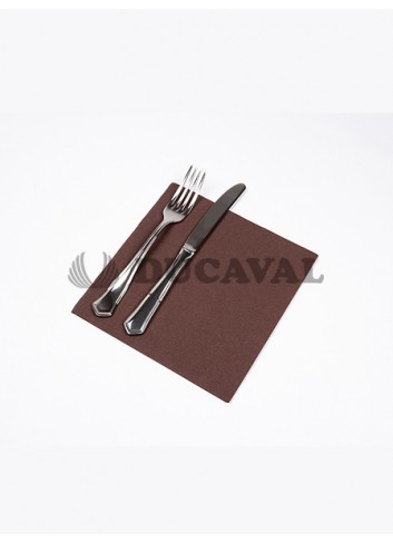 Servilletas marrón 40x40 2 capas Ducaval 24-48 horas