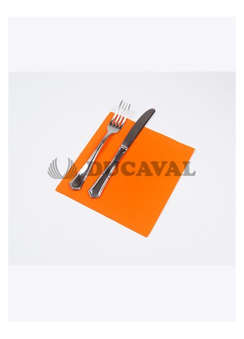 Servilletas naranja 40x40 2 capas