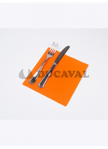 Servilletas naranja 40x40 2 capas