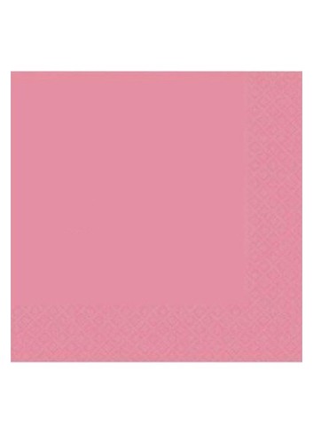 Servilletas rosa carmi 40x40 2 capas