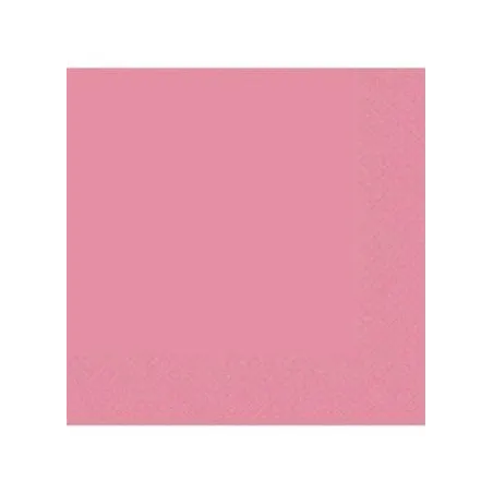 Servilletas rosa carmi 40x40 2 capas