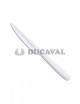 Cuchillo blanco (20 unidades) - Disfraces Ducaval