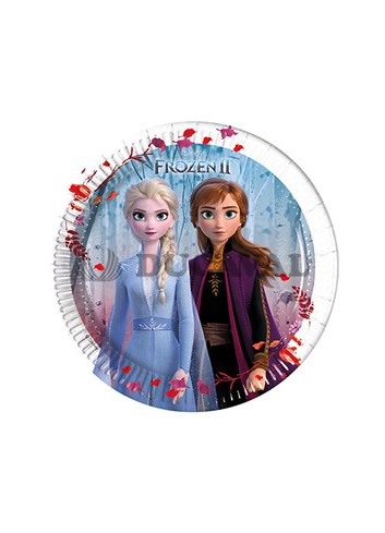 Platos Frozen II 20cm 8ud