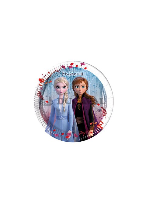 Platos Frozen II 20cm 8ud