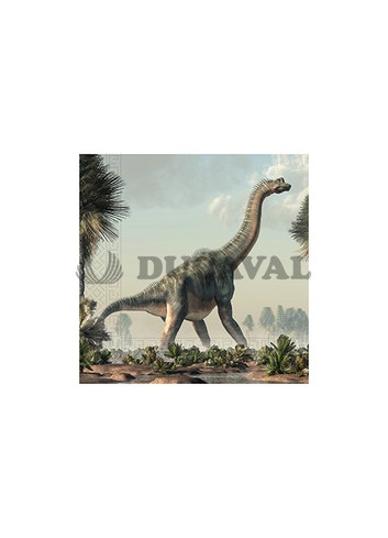 Servilletas dinosaurios 33x33cm 20U