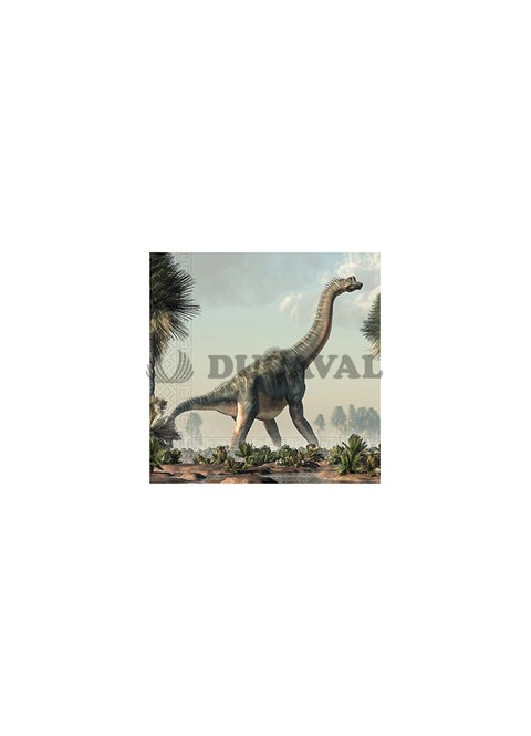 Servilletas dinosaurios 33x33cm 20U