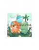 Servilletas dinosaurios cute 33x33 20U