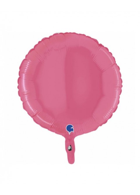 Globo foil satin redondo oro rosado 18" | Ducaval | Envíos 24/48 horas
