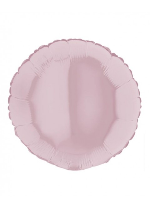 Globo foil satin redondo oro rosado 18" | Ducaval | Envíos 24/48 horas