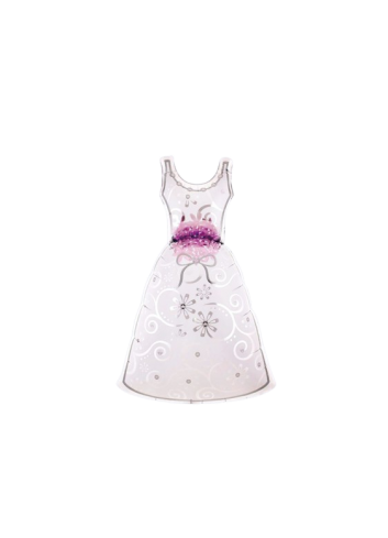 Globo foil vestido novia boda 74 cm| Ducaval | Envías 24/48 horas 