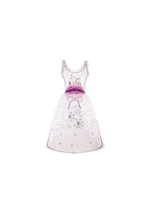 Globo foil vestido novia boda 74 cm| Ducaval | Envías 24/48 horas 