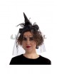 Diadema Bruja con Velo