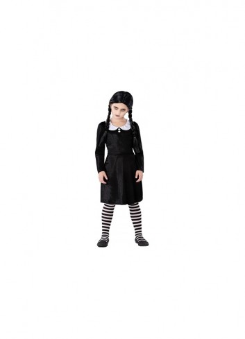 Disfraz niña fantasma Miércoles infantil | Ducaval |