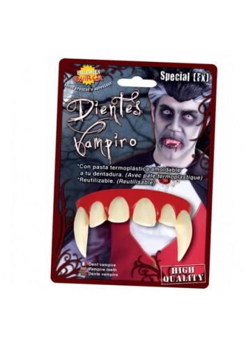 Dientes de vampiro con termoplastica | Ducaval | Envío 24/48h