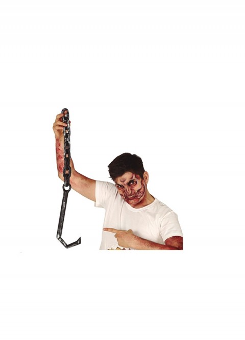 Gancho con cadena de 70 cm para el disfraz perfecto de Halloween