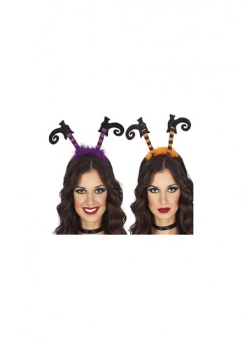 Diadema piernas bruja surtidas