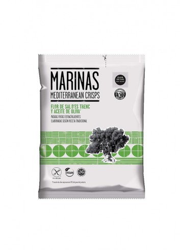 Patatas fritas marinas aceite oliva 47g 20 ud | Ducaval | Envíos 24/48 horas