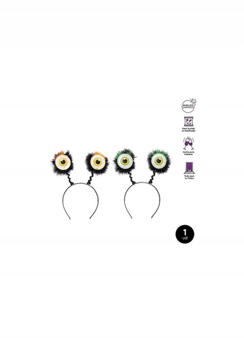 Diadema de Ojos para Halloween¡Compra ya!