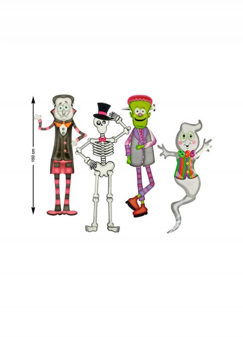Decora tu casa en Halloween con figuras de 150cm de Ducaval