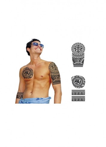 Tattos flores olas | Ducaval | Envías 24/48 horas 