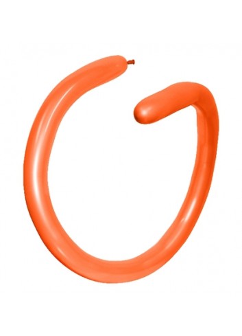 Globo látex naranja SLD 5x150cm 50ud. Ducaval envios 24/48 horas