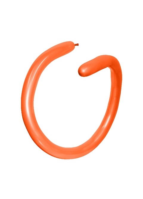 Globo látex naranja SLD 5x150cm 50ud. Ducaval envios 24/48 horas
