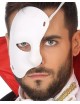 Antifaz Media Cara Blanca