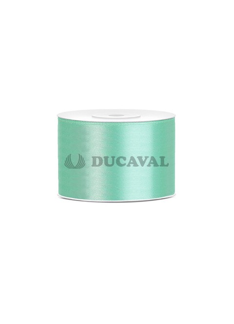 Cinta verde menta satín 5cmX25m | Ducaval | Envíos 24/48 horas