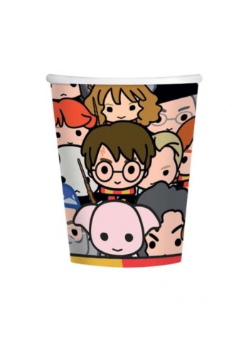 Vasos Harry Potter 25cl 8 unidades | Ducaval | Envíos 24/48 horas