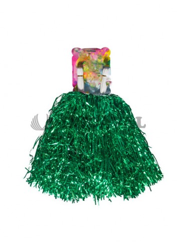 PomPon tinsel verde